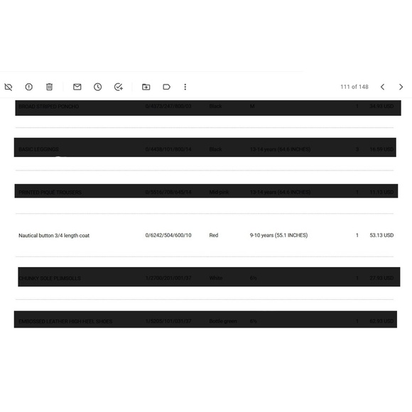 NWOT Zara Girls 9-10 Double Breasted Pea Coat - Picture 12 of 12